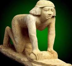 הכנת לחם במצרים, פסל